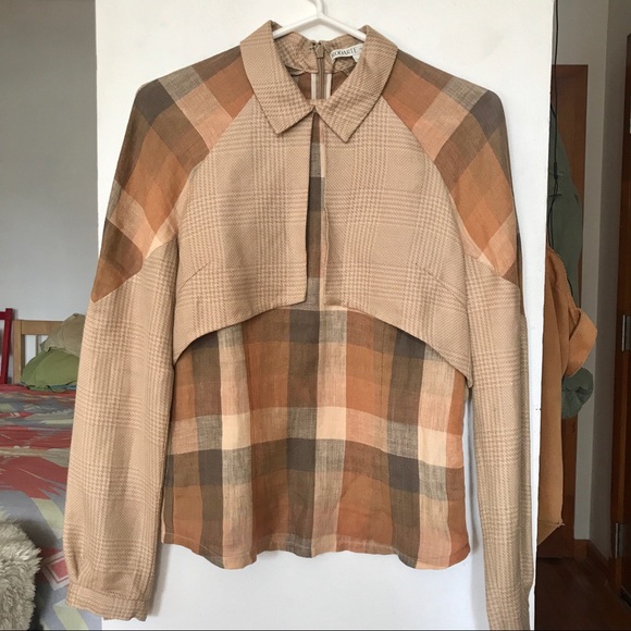 Rodarte Tops - Rodarte x Opening Ceremony plaid shirt